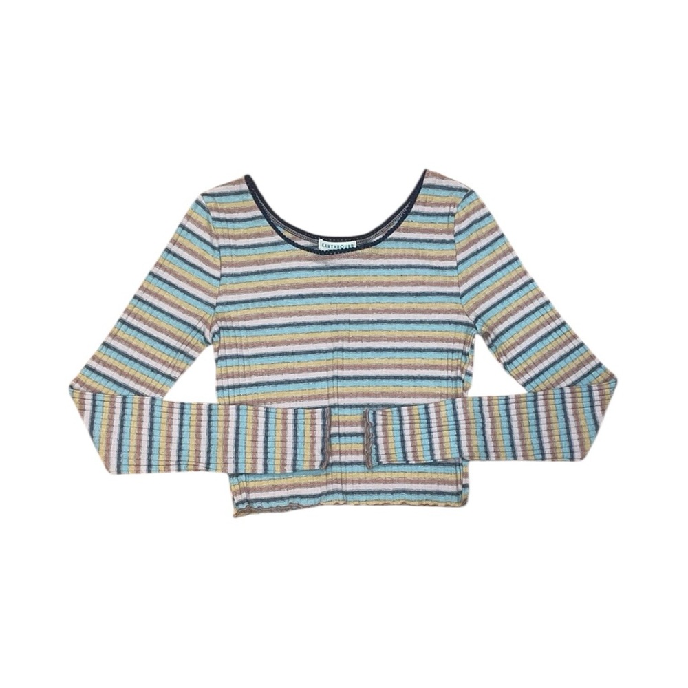 Earthbound striped long sleeve top